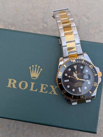 RLX Submariner Watch with Rotating Bezel