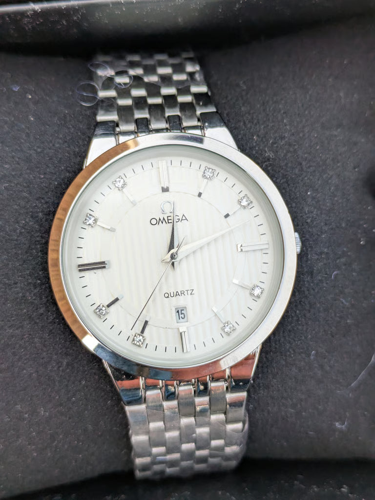 Classic OMEGA Stainless Steel Watch
