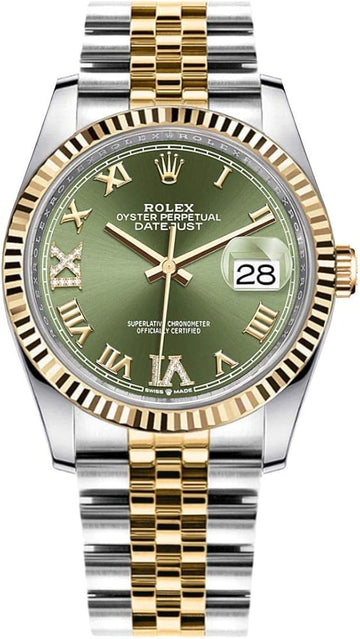 RLX Datejust Green Dial