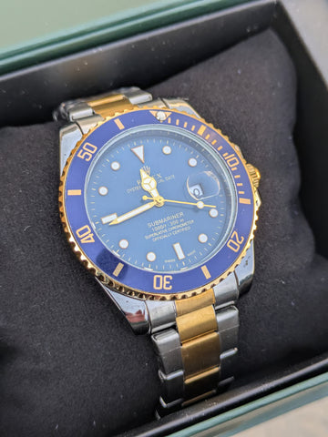 RLX Luxury Blue Dial Watch